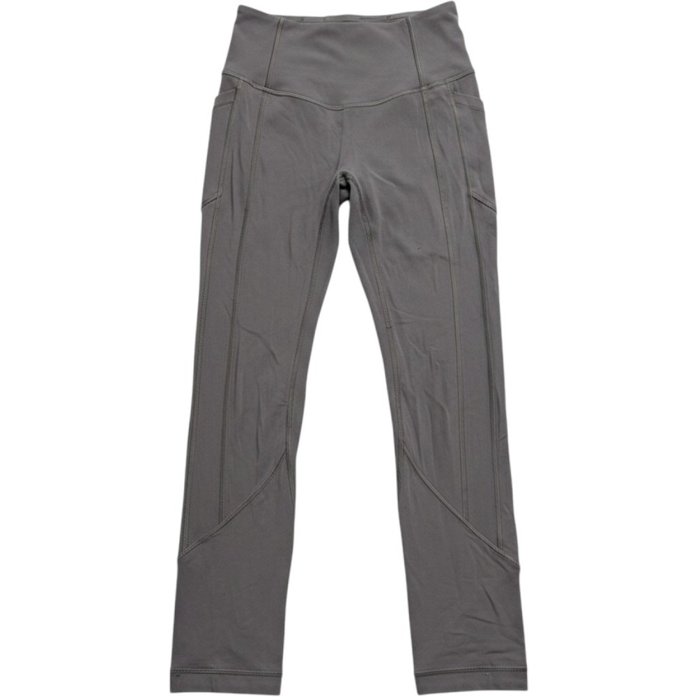 Lululemon All The Right Places High-Rise Crop 23 Leggings Grey Size 2 W6AMYS